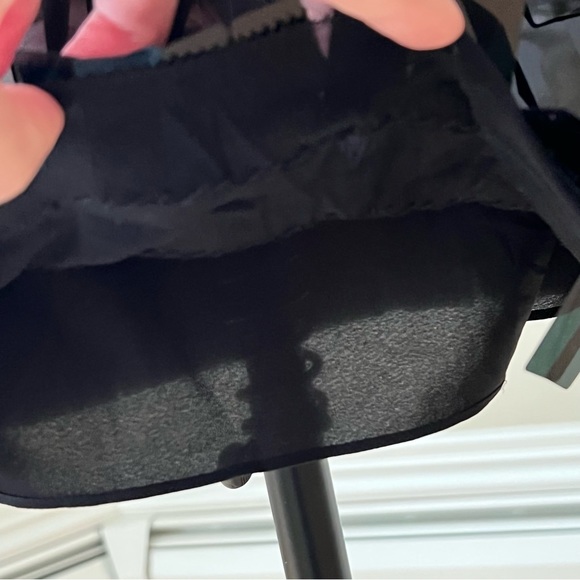 DKNY Black Rectangular Paillette Embellished Stretch Mini Skirt—NWT - Picture 10 of 14